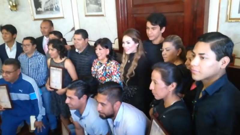 Entrega de premio estatal del deporte Ayuntamiento de Tlaxcala