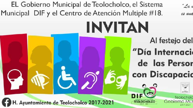 En Teolocholco Día Internacional de Personas con Discapacidad