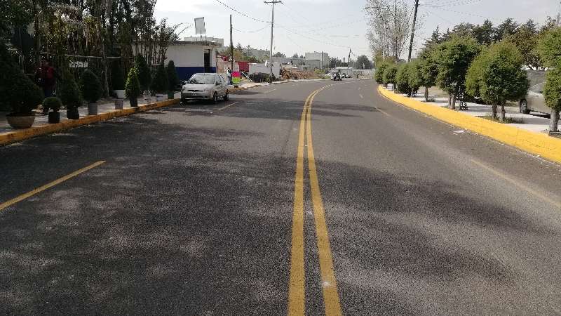 Rehabilita Secoduvi carretera Xaloztoc-Toluca de Guadalupe