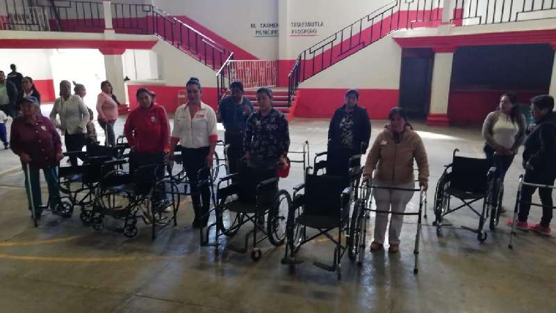 Se festeja el día de la discapacidad en Tequexquitla