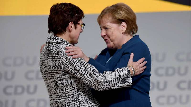 Kramp-Karrenbauer ha sido elegida este viernes 