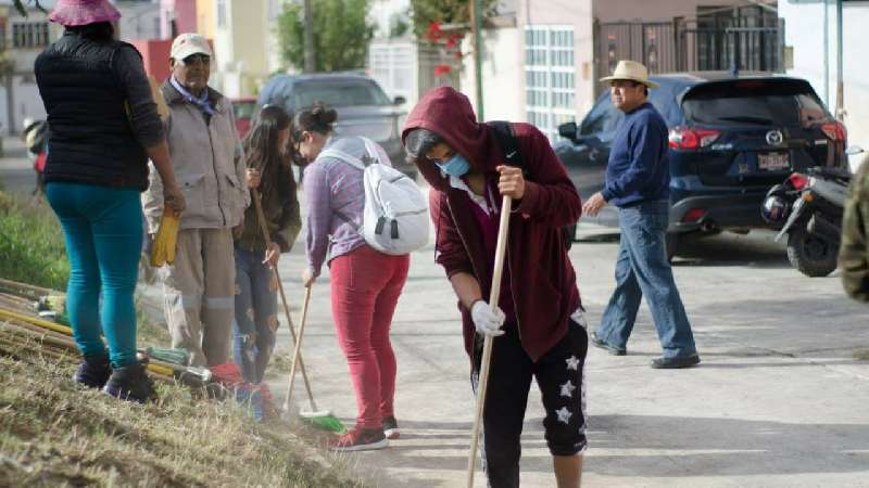 Efectuó comuna capitalina 18 Jornadas de Limpieza durante el año 