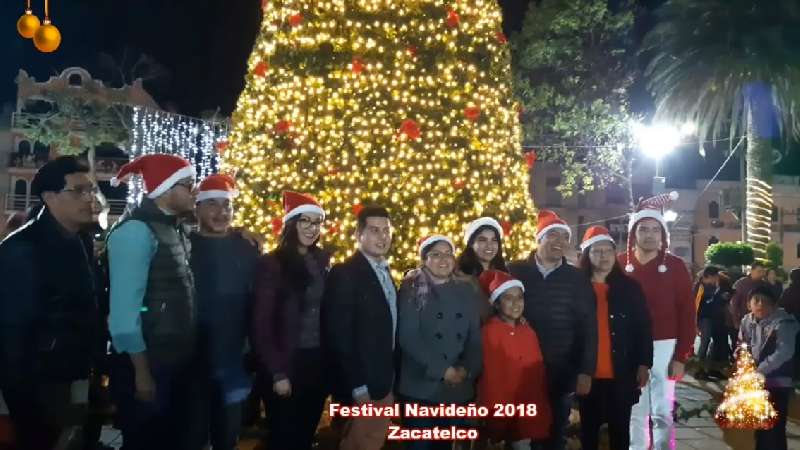 Festival Navideño 2018 en Zacatelco