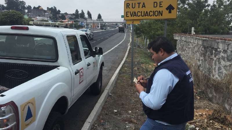 Refuerza CEPC medidas preventivas ante actividad del Popocatépetl