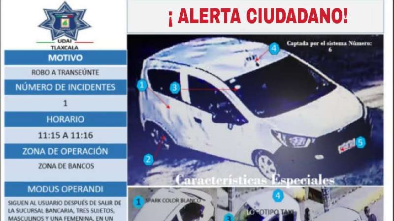 Identificados dos vehículos utilizados para robo en la capital 