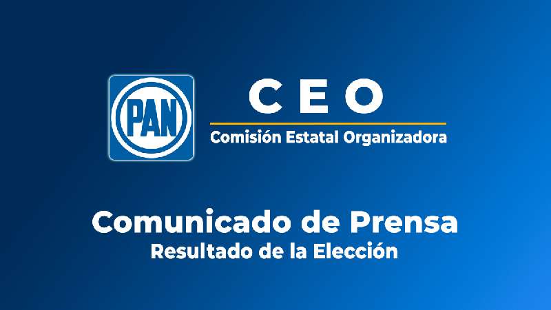 Participó 88 % de militantes en elección del  PAN 