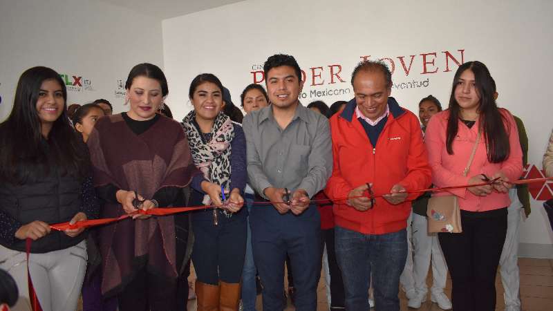 Abre sus puertas, nuevo Centro Poder Joven en Zacatelco
