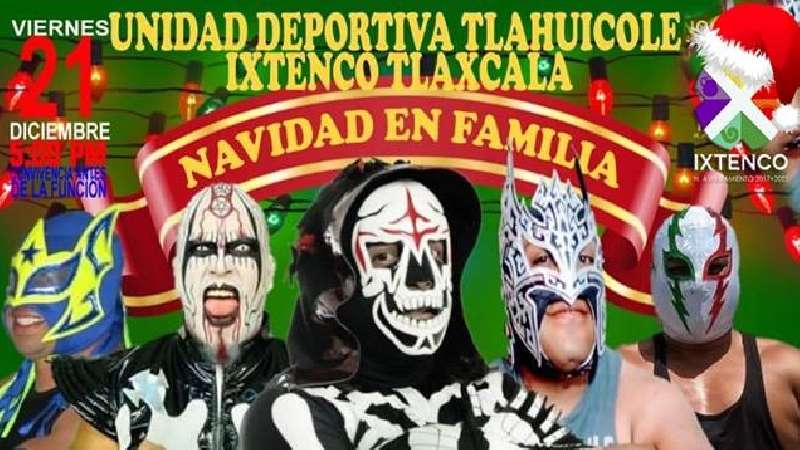 Todo listo en Ixtenco para el gran evento navideño gratuito