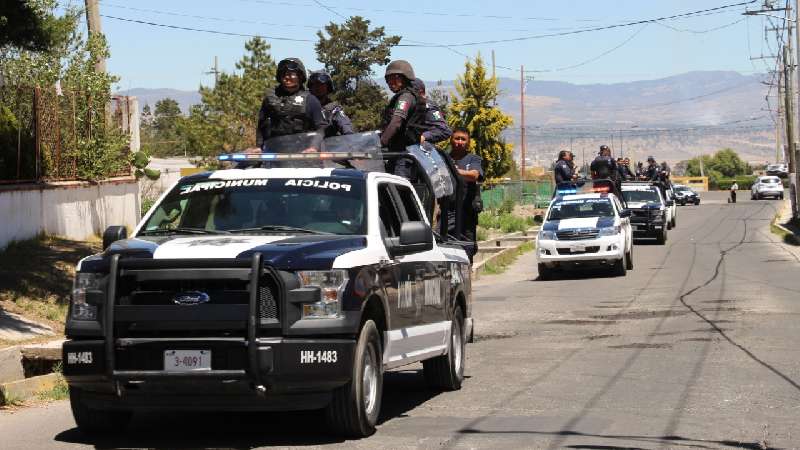 Rescata policía de Huamantla a presuntos delincuentes