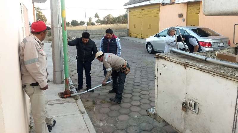 Continúa Servicios Públicos de la capital con rehabilitación