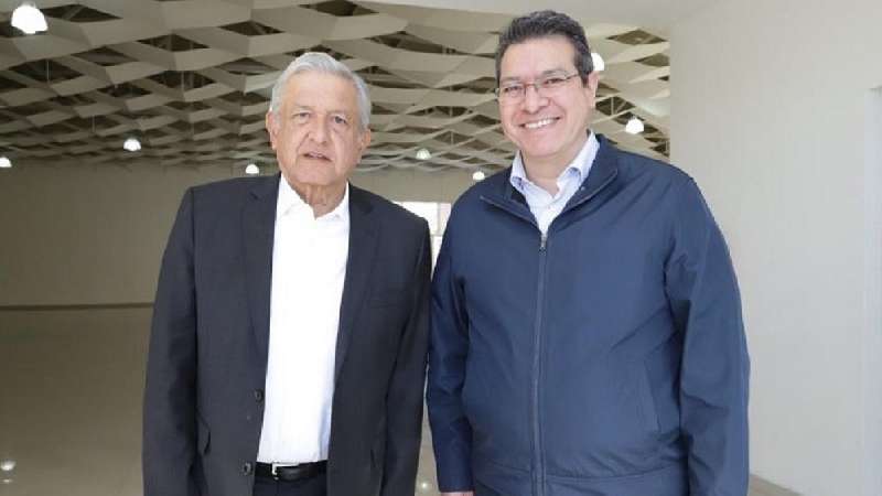 Se reúnen Marco Mena y el presidente Andrés Manuel López Obrador