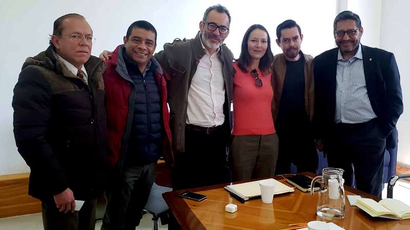 Se reúnen rectores de Tlaxcala con la secretaría de cultura 