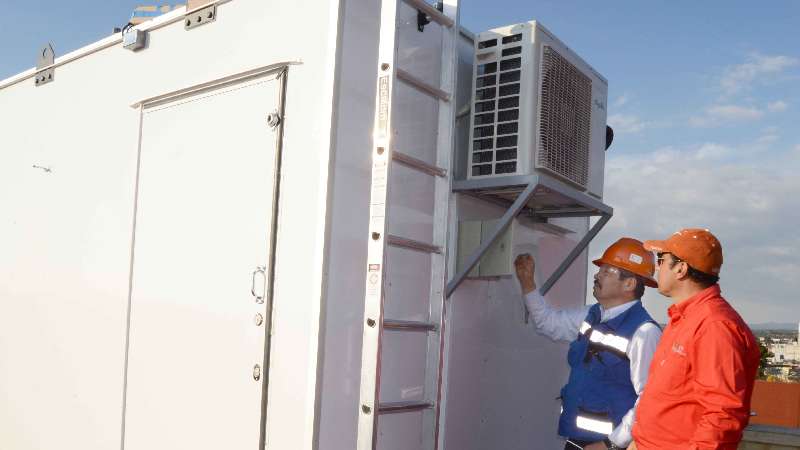 Instala CGE estación automática de monitoreo de calidad del aire 