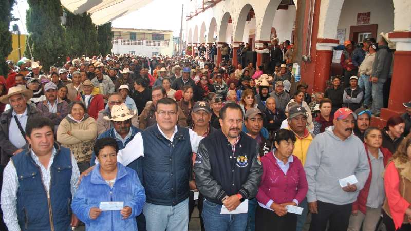 Entrega Parada Matamoros apoyos del componente de atención