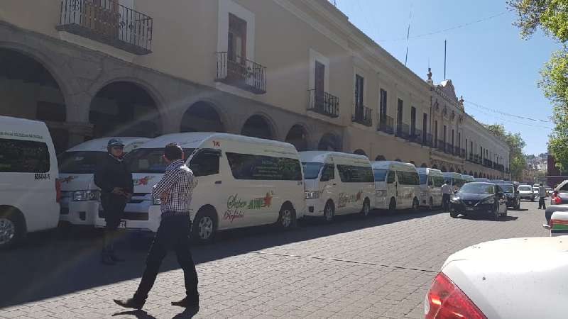 Exigen transportistas del poniente más seguridad