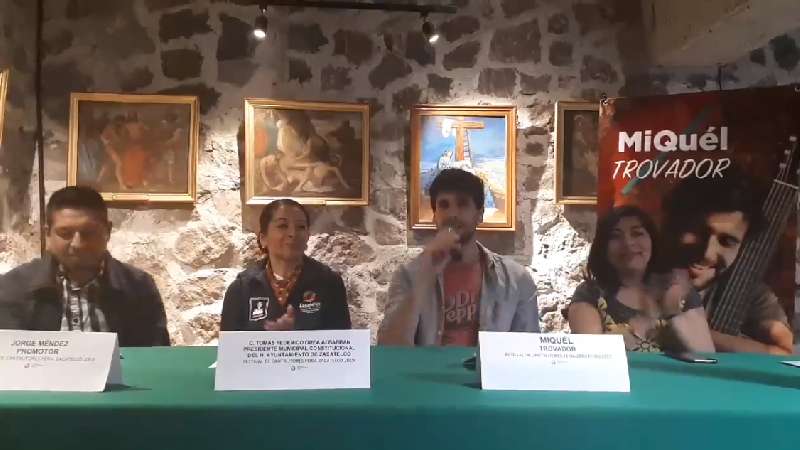 Presentan Festival de Cantautores en Zacatelco