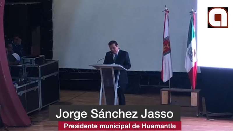 Jorge Sánchez Jasso ofrece mensaje por su segundo informe