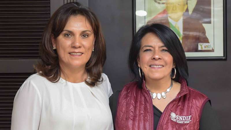 Se reúne Sandra Chávez con María del Rocío García