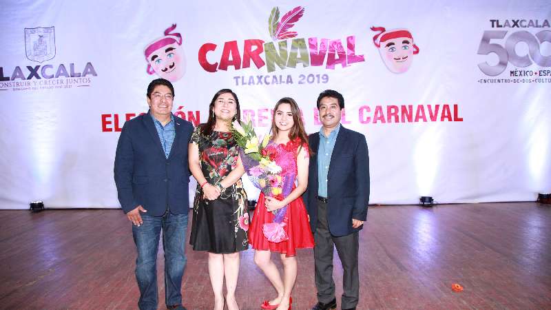 Es Sinaí Flores Cuatecontzi reina del carnaval 500 años Tlaxcala 