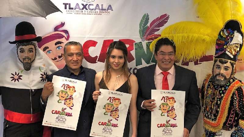 Presentan en CDMX actividades del carnaval 500 años Tlaxcala 2019
