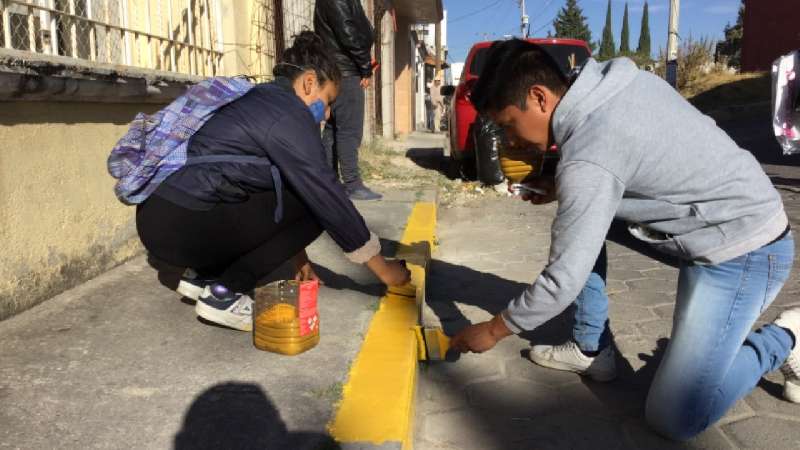 Realizan quinta jornada de limpieza ahora en San Gabriel Cuauhtla