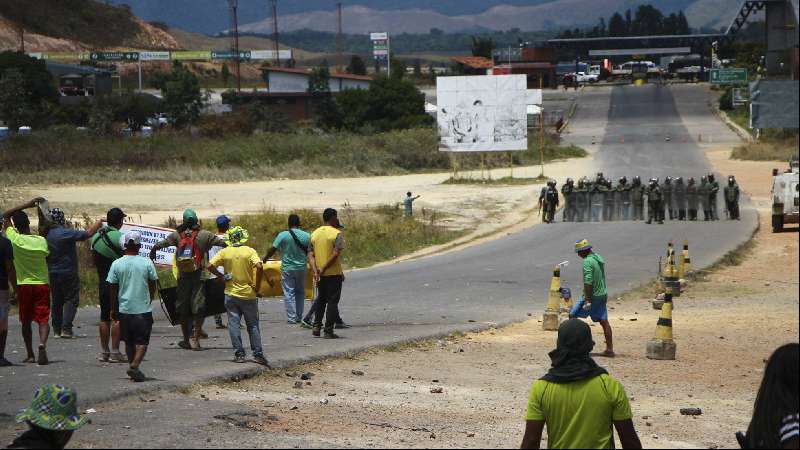 Uairén, en la frontera con Brasil en el epicentro de la represión