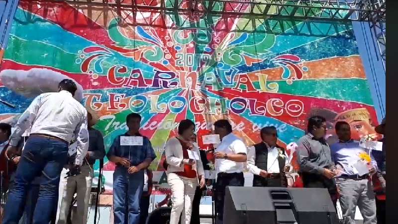 Inicia Carnaval en Teolocholco 