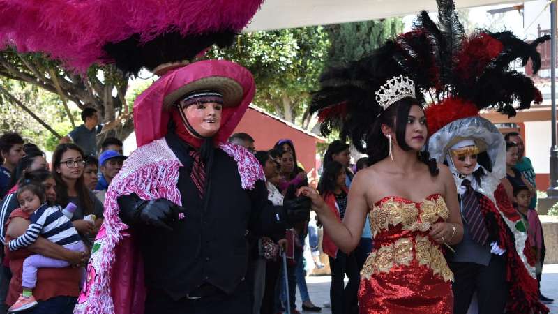 Inicia tradiciones carnestolendas en Teolocholco 