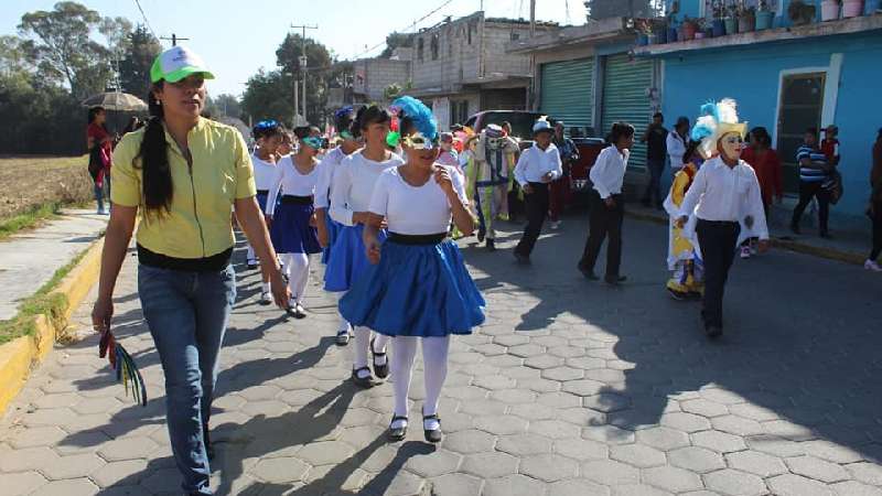 Continúa el carnaval en Tocatlán