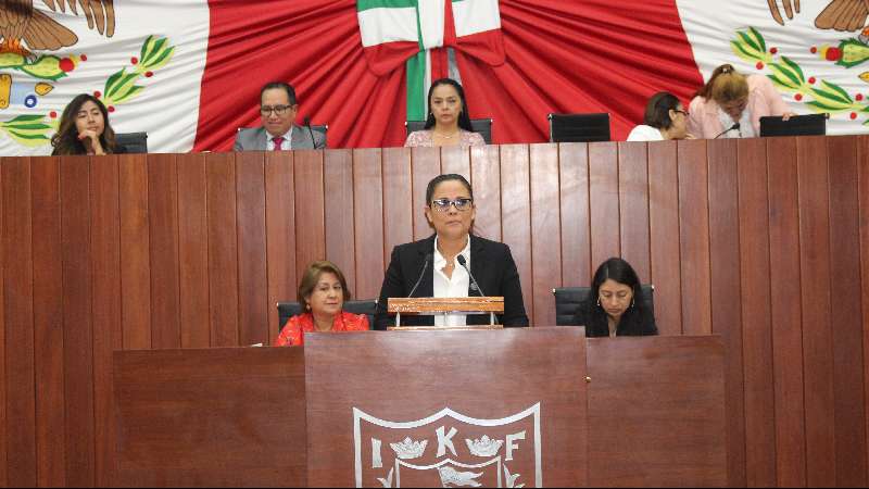 Exige diputada Michaelle Brito al gobierno del estado