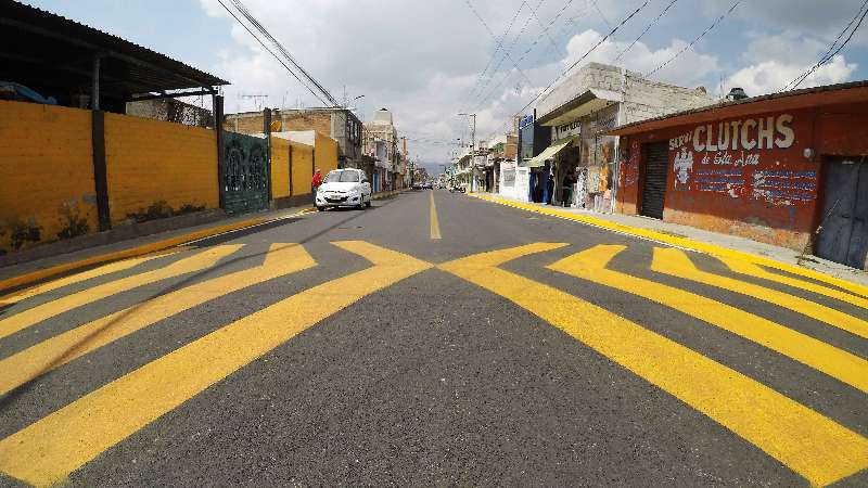 Con pavimentación de calles, SECODUVI mejora calidad de vida