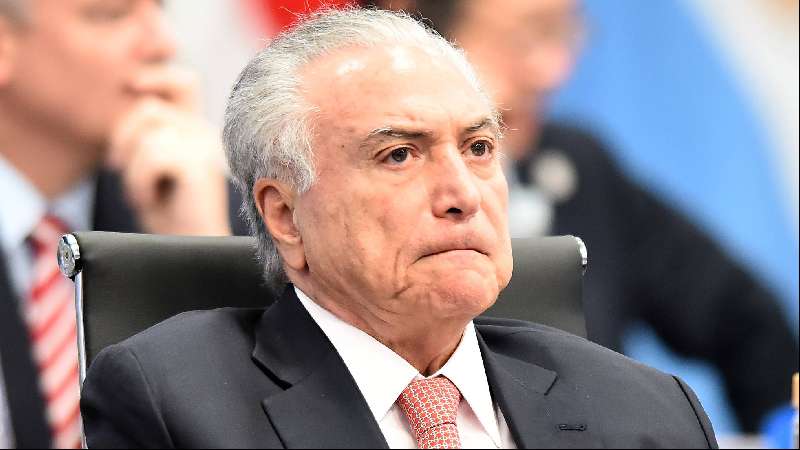Detenido el expresidente de Brasil Michel Temer 