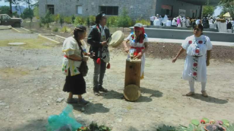 Difunden cultura de Tlaxcala en Zona Arqueológica de Puebla