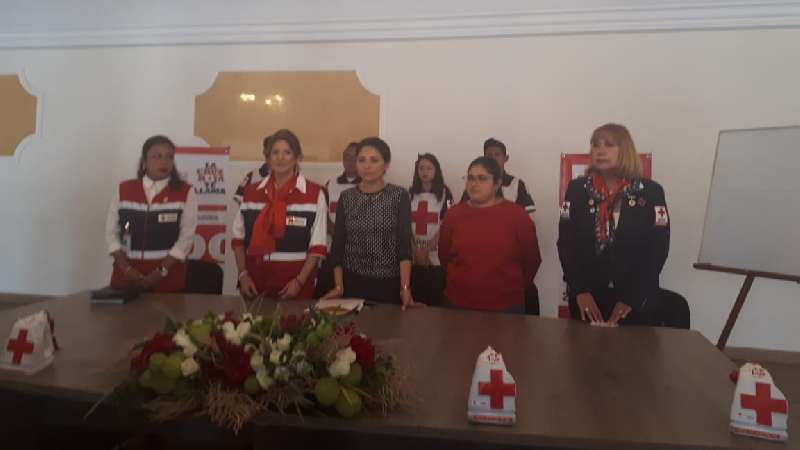 Se suma Zacatelco a colecta anual de la Cruz Roja 