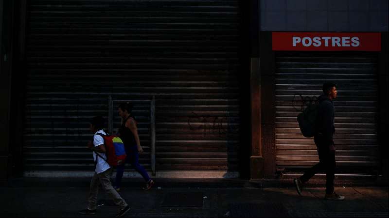 Otro día de desolación en Caracas