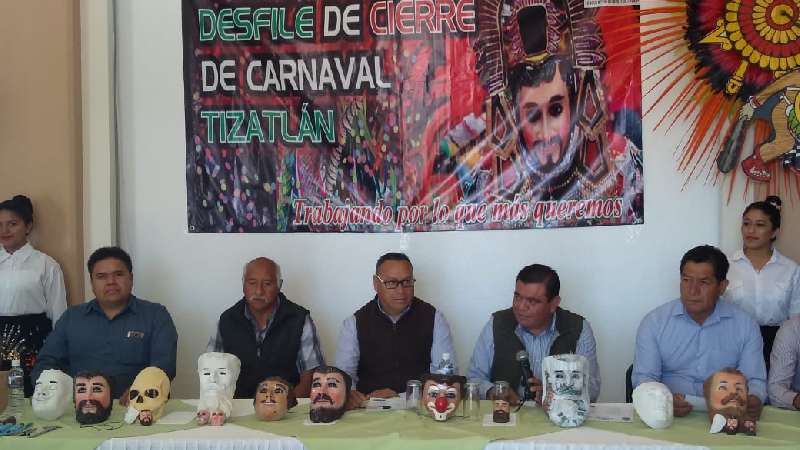 Invita comunidad de Tizatlán al desfile de cierre de Carnaval 