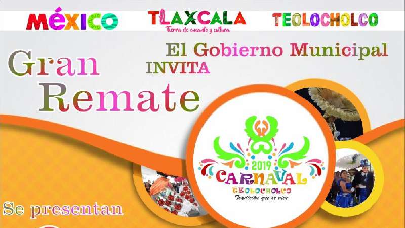 Gran remate de Carnaval en Teolocholco