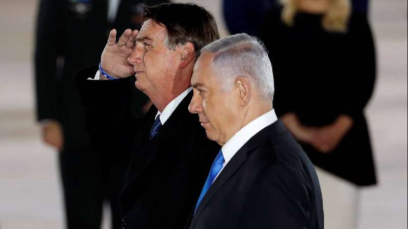 Idilio político de Bolsonaro con Israel y Netanyahu