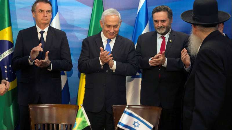 Bolsonaro abre una oficina de negocios en Jerusalén