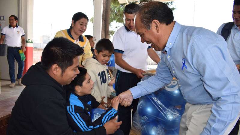Zacatelco, un municipio consciente sobre el autismo