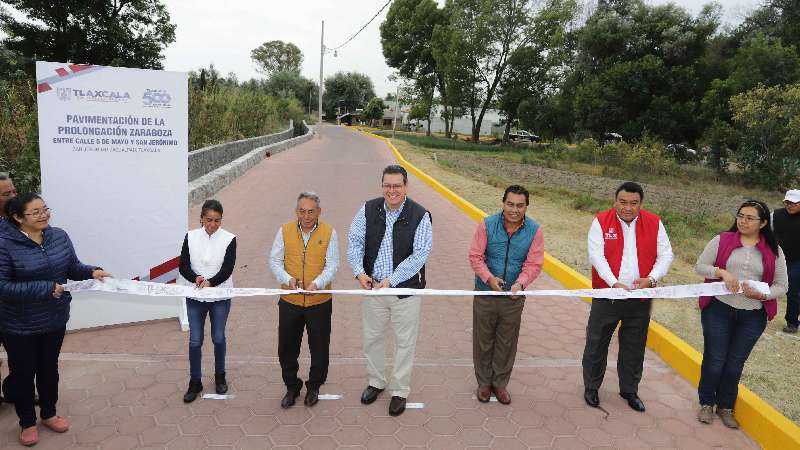 Marco Mena entrega en Zacualpan 11.7 mdp en obras 