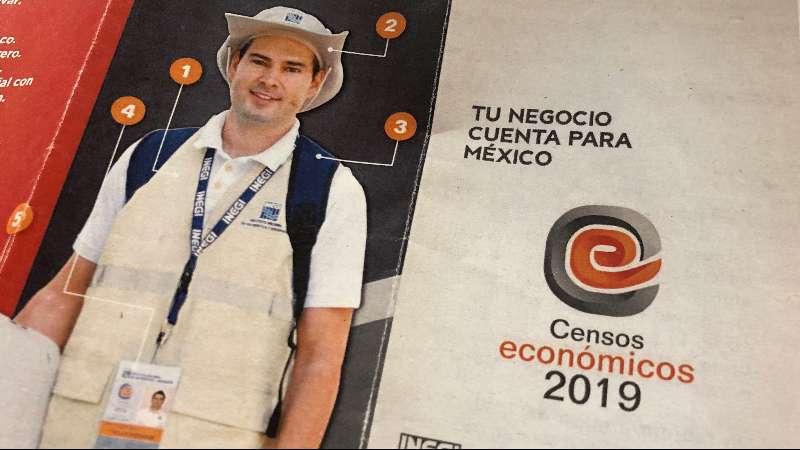 Se realiza Censo Económico INEGI en Zacatelco
