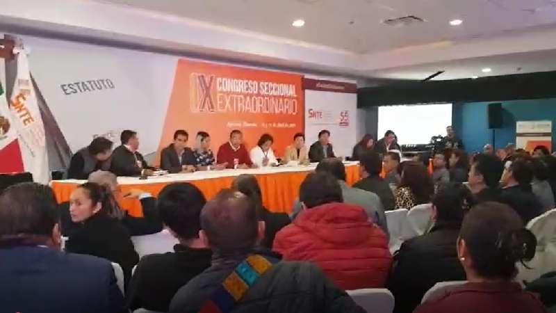 Entre tensiones eligen a Jorge Guevara como líder de Sección 55