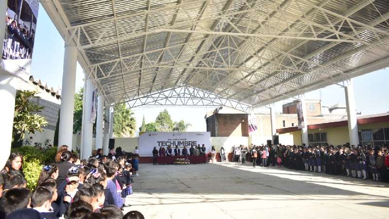 Zacatelco, ejemplo de inversión en infraestructura educativa