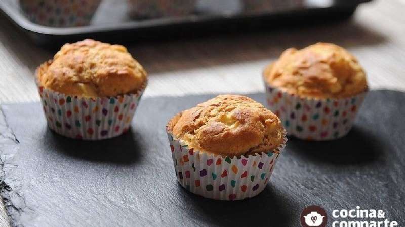 Cup cakes de Manzana y miel