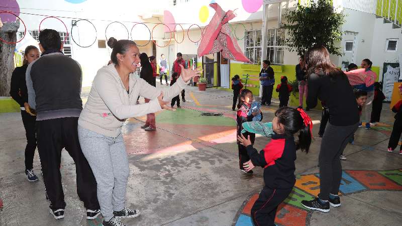 Impulsa SEPE Matrogimnasia en nivel preescolar