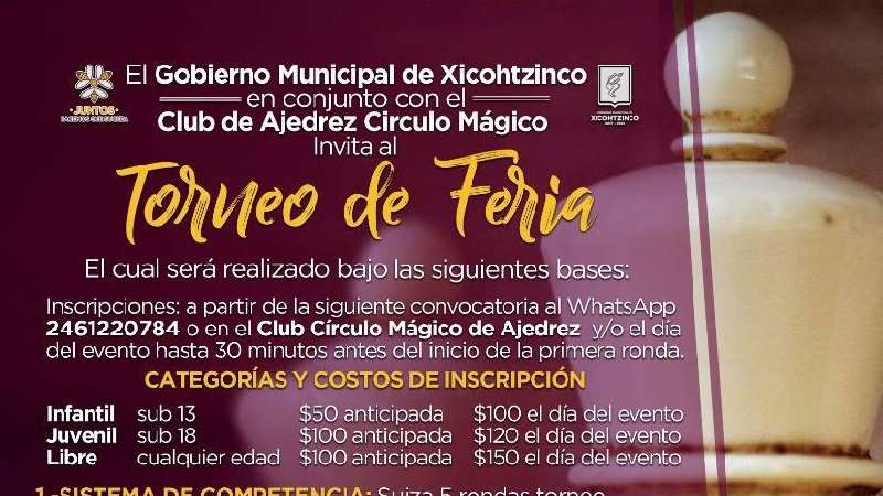 Torneo de feria en Xicohtzinco