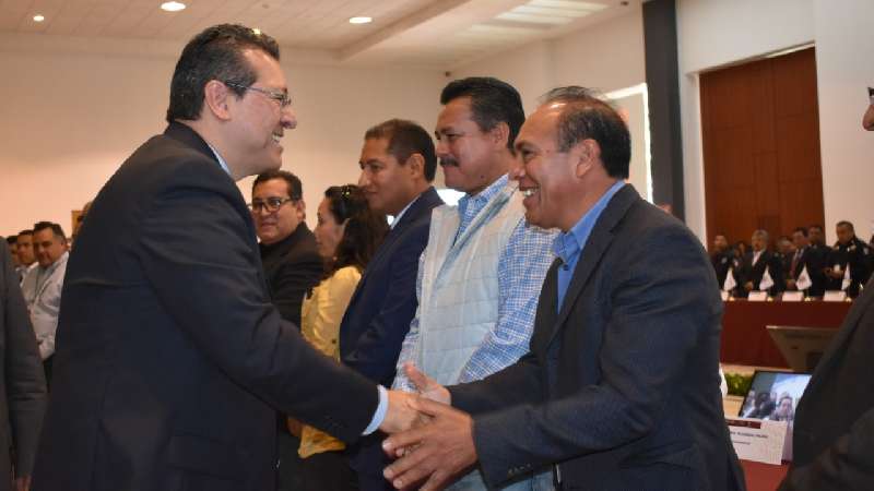 En reunión estatal Orea respalda acciones de seguridad