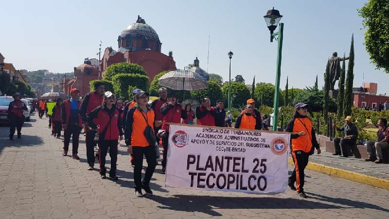 Huelga si no hay director en Cecyte: Ramos