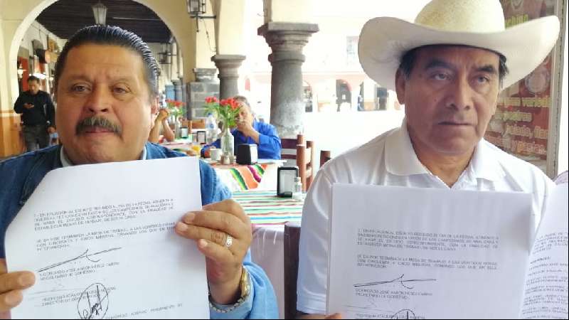 Quieren campesinos renuncia en Segob si no cumplen acuerdos